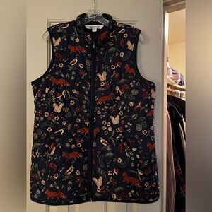 Coldwater Creek quilted vest